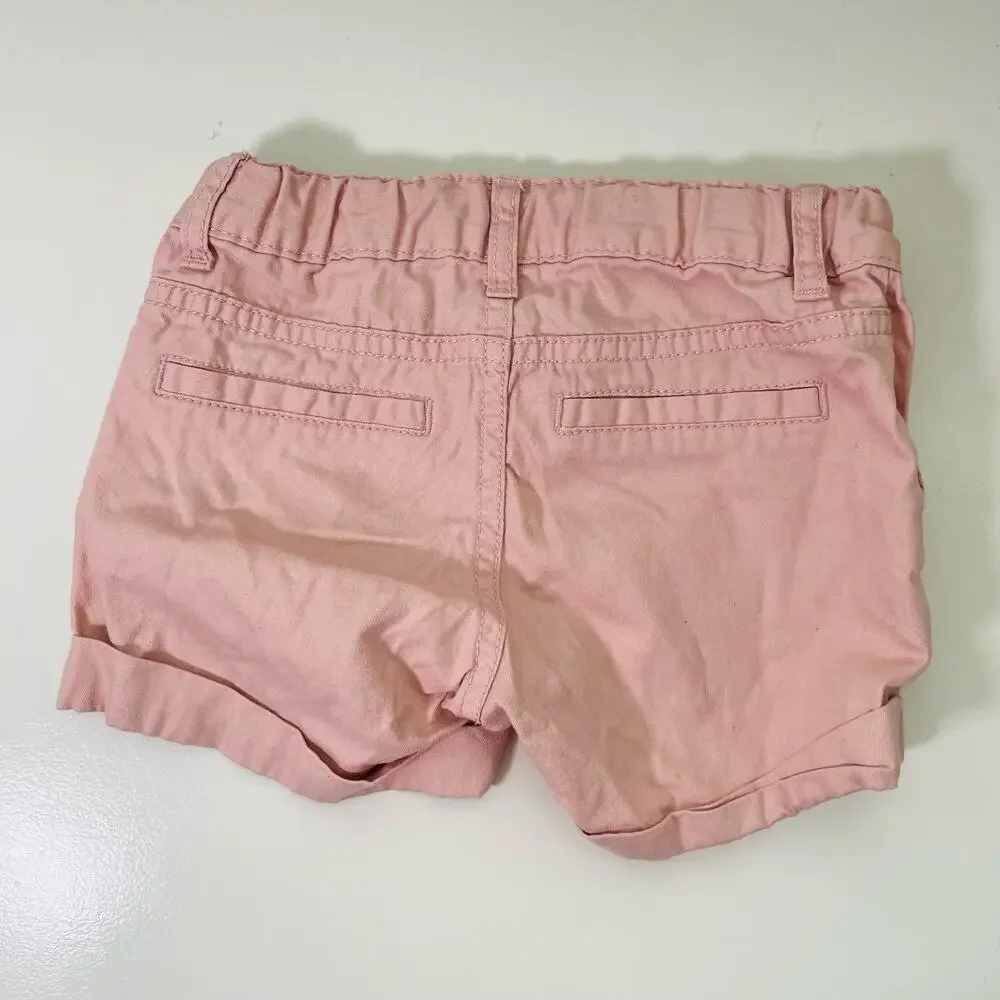 Carter’s The Childrens Place Girls 5 Shorts Casual Shorts Pink Blue Set of 3